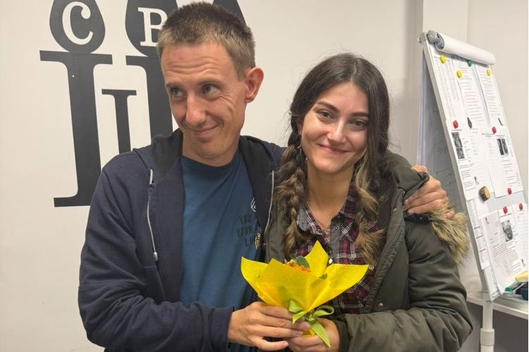 Изпратихме нашата доброволка Полин