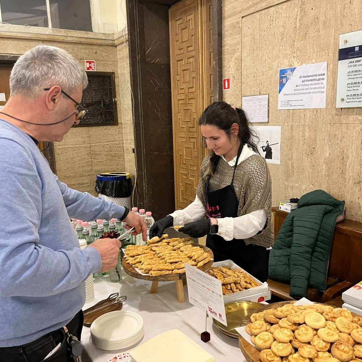 "Бон апети" кетъринг от Maria’s World Foundation с грижа към публиката на документалното кино