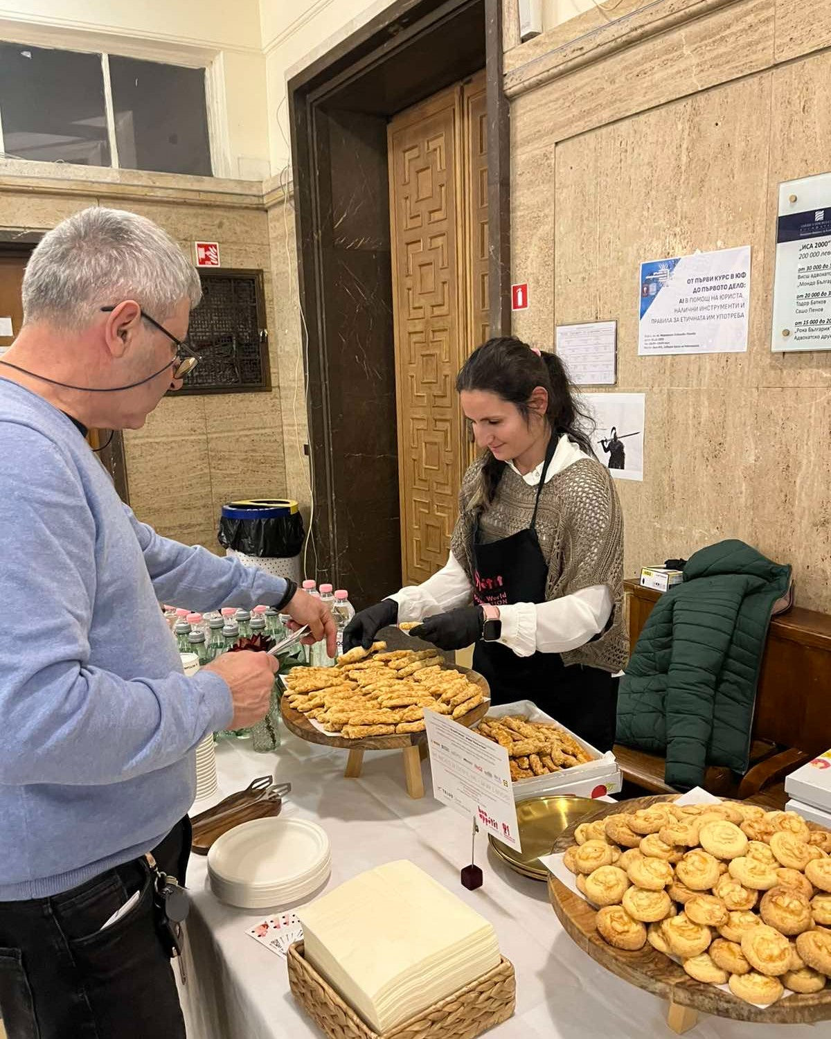 "Бон апети" кетъринг от Maria’s World Foundation с грижа към публиката на документалното кино