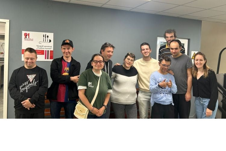 За първи път в „Светът на Мария“ имахме международен стажант