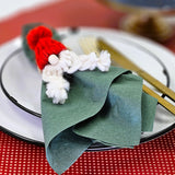 Празничен сет за маса - пръстени за салфетки и салфетки