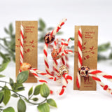 Мартеница за ръка с дървено етно мънисто в два варианта