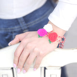 Мартеница за ръка с българска роза