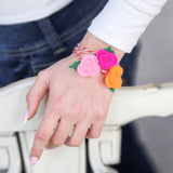 Мартеница за ръка с българска роза