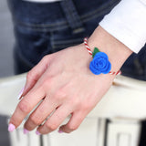 Мартеница за ръка с българска роза