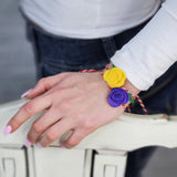 Мартеница за ръка с българска роза