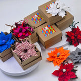 Висулка коледна звезда в различни цветове