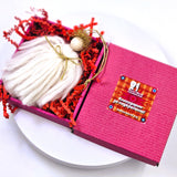 Висулка ангелче от макраме